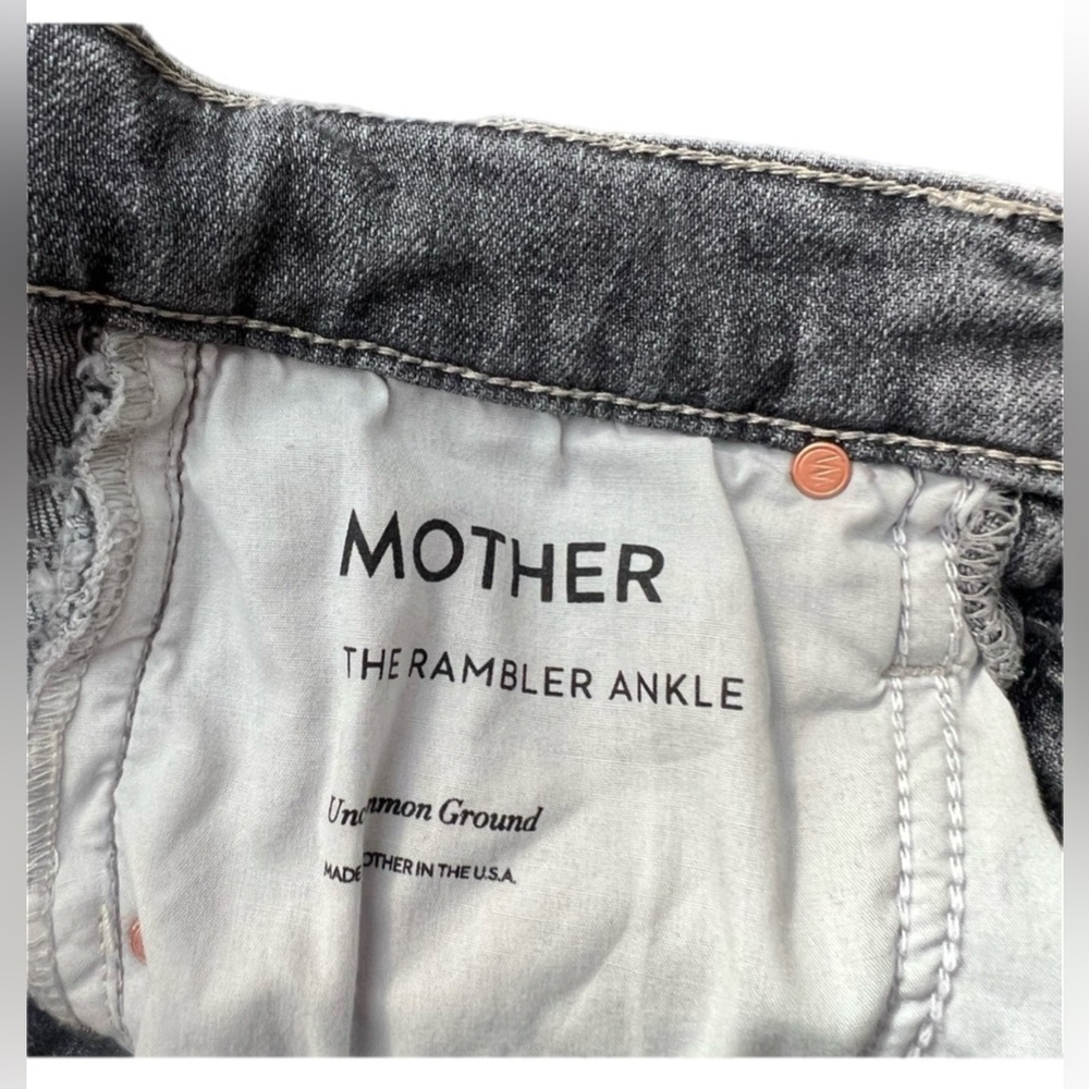 Mother Superior The Rambler Jeans in Uncommon Ground Gray size 25 - Picture 8 of 16
